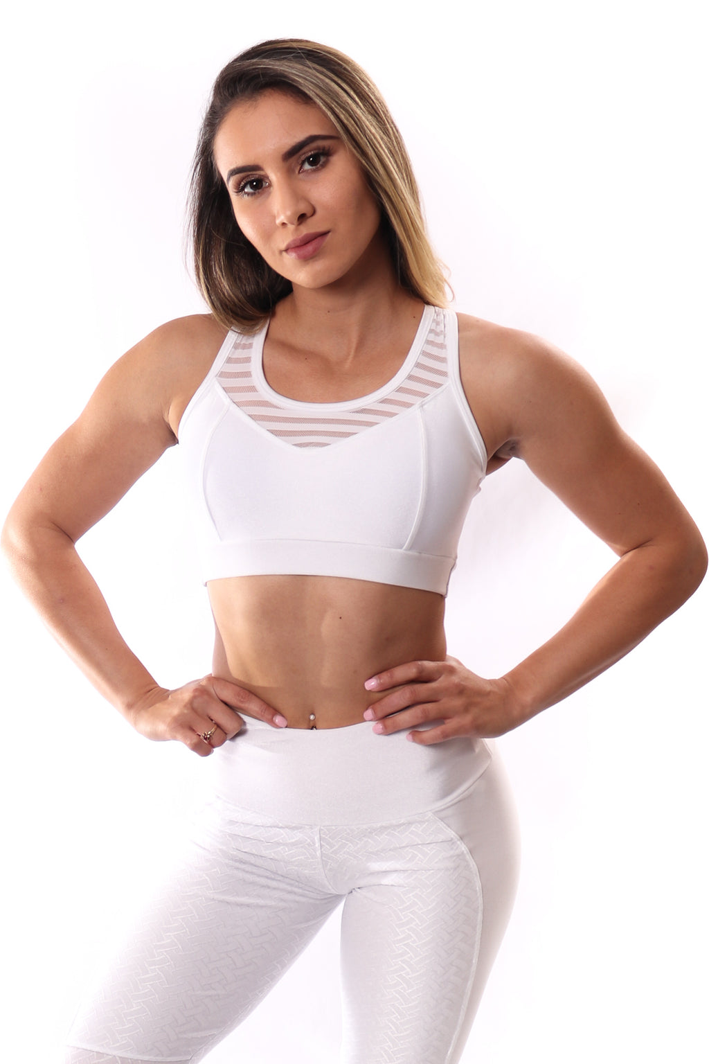 Supreme Fitness Top - White