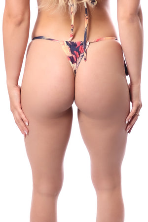 Bikini Bottom, Star/Triangle Design, Coconut Color
