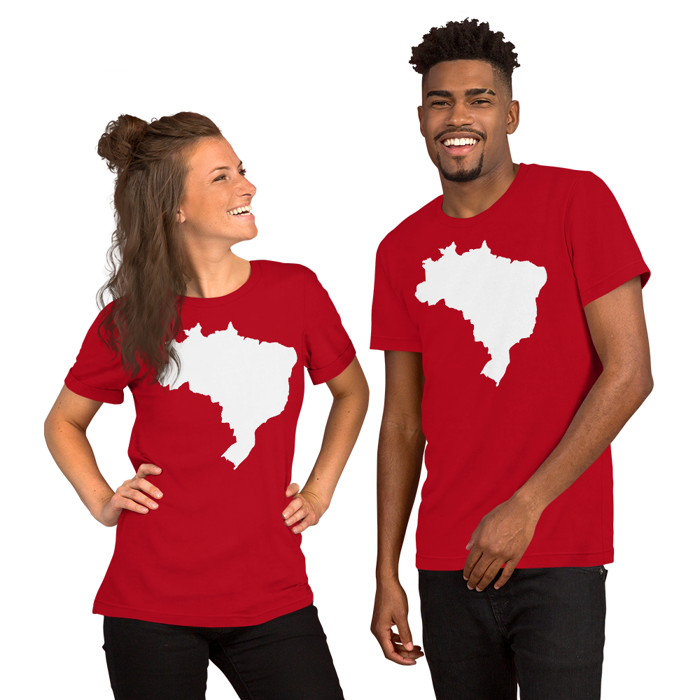 Brasil, Short-Sleeve Men's & Women's T-Shirt