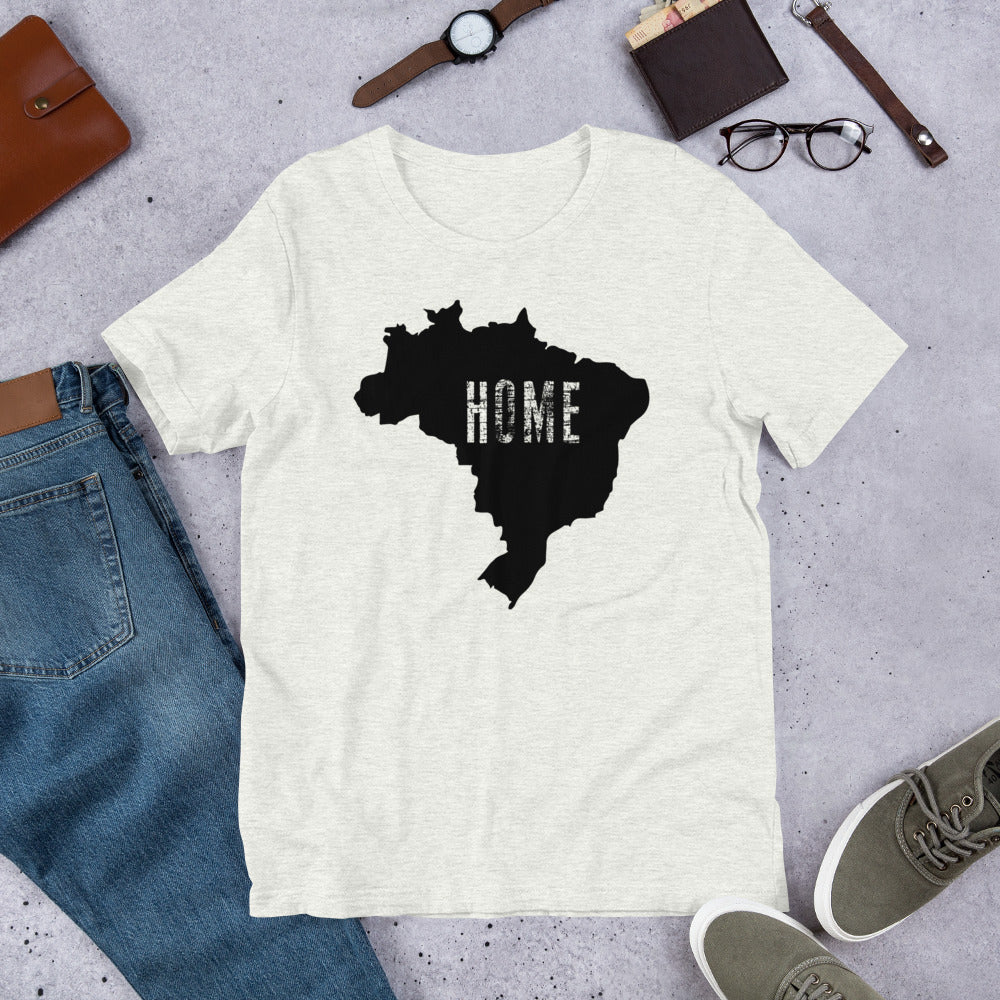 Home, Brasil, Men's Short-Sleeve T-Shirt