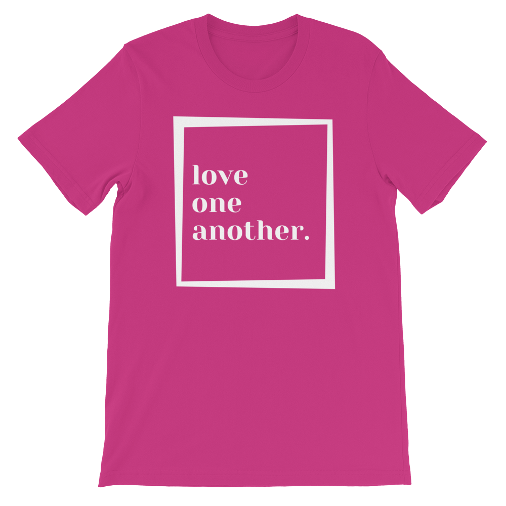 Love One Another, Men's & Women's Short-Sleeve T-Shirt