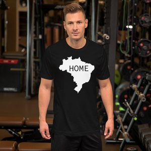 Home, Brasil, Short-Sleeve Men's and Women's T-Shirt