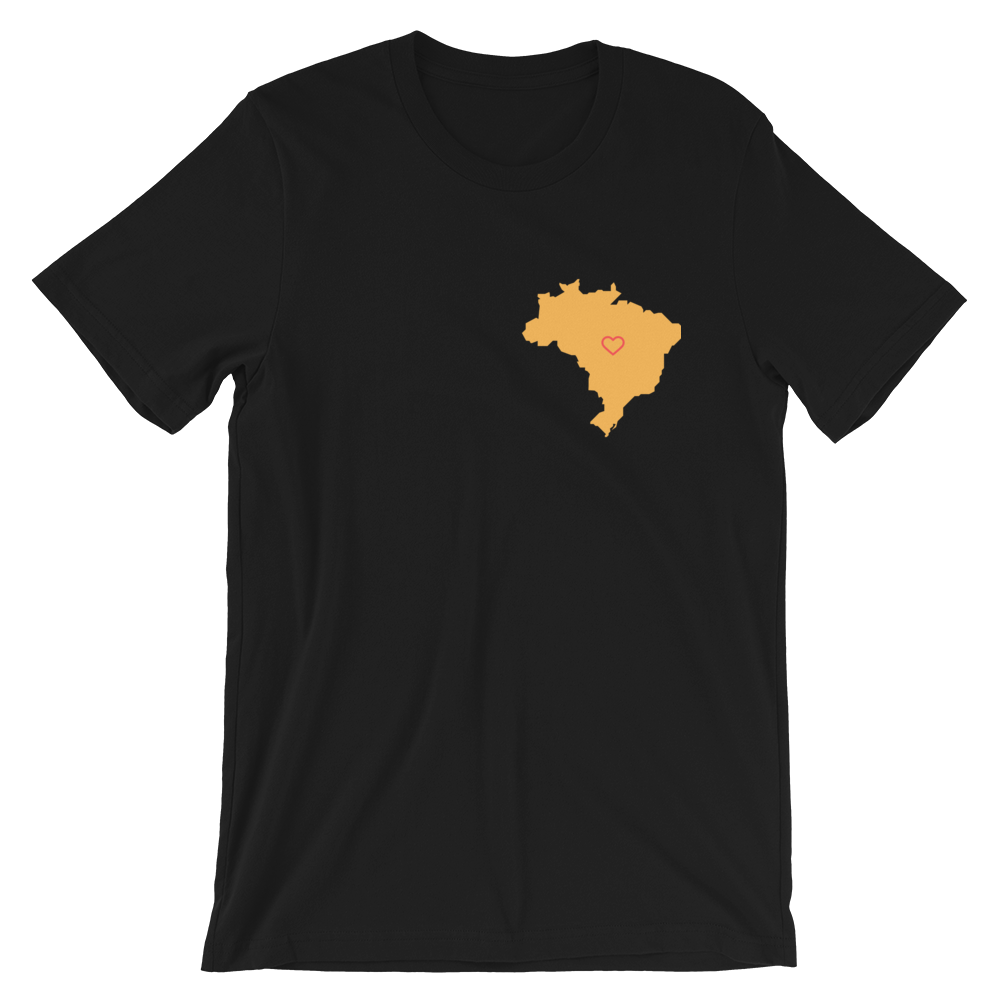 Mapa do Brasil - Men's and Women's Short-Sleeve T-Shirt
