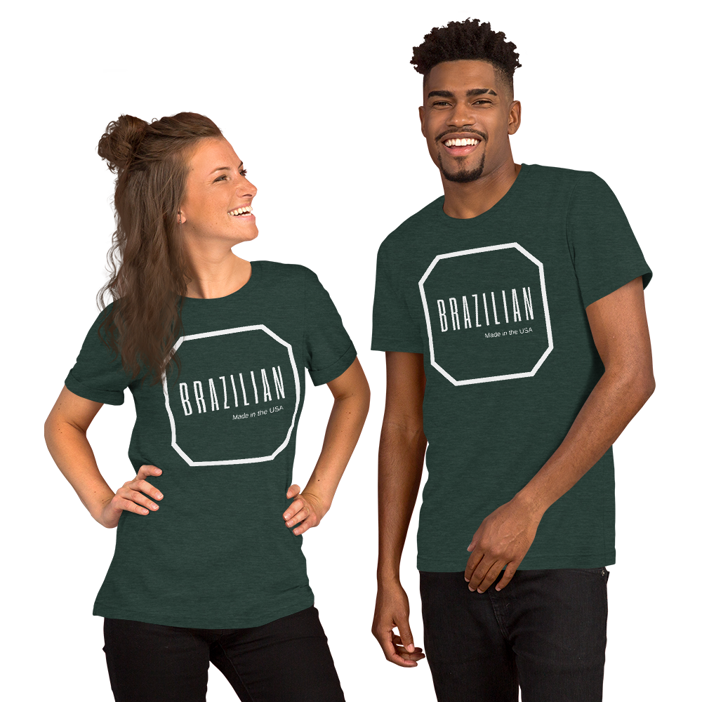 Brazilian, Made in the USA, Short-Sleeve Men's & Women's T-Shirt