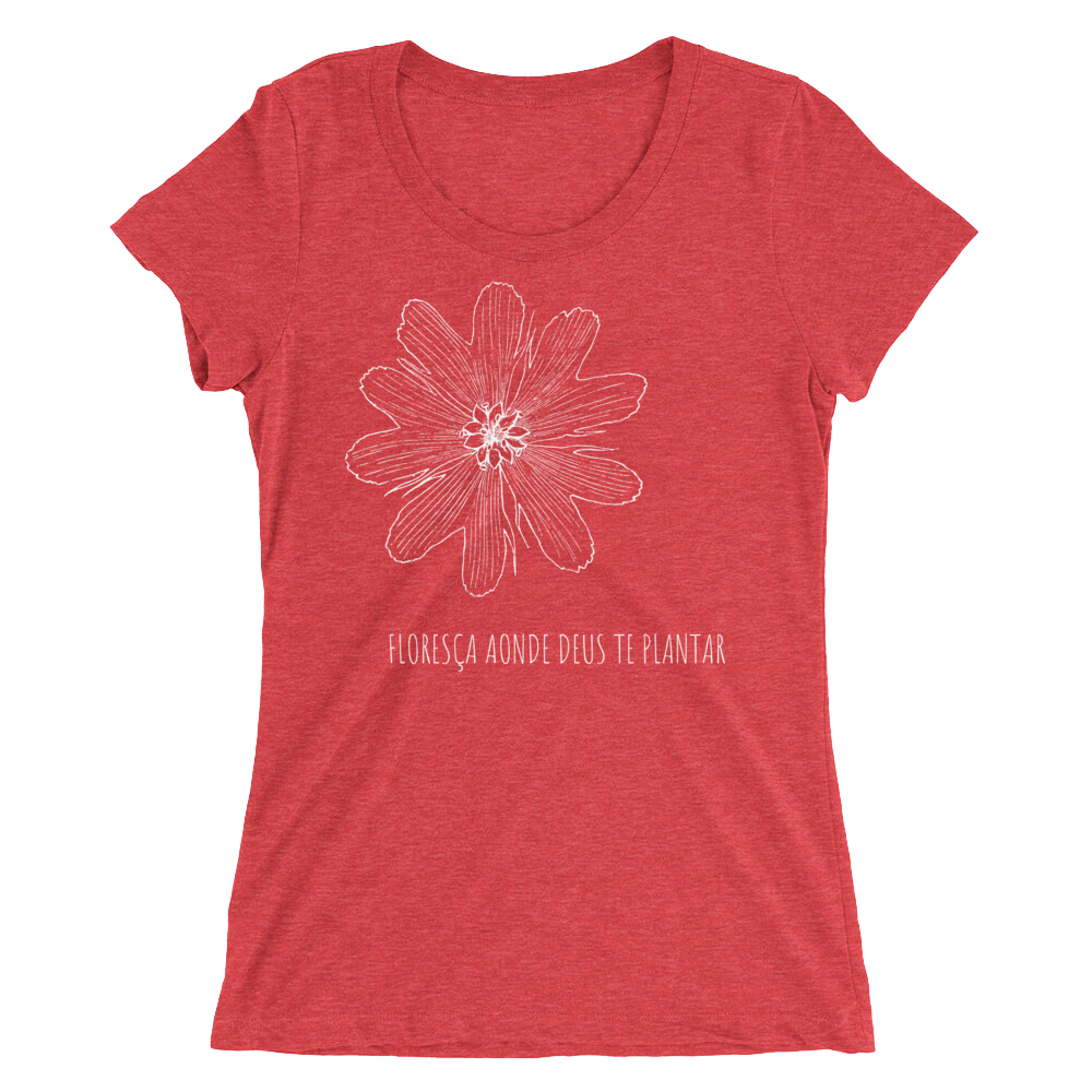 Floresça Aonde Deus Te Plantar - Women's Short Sleeve T-shirt
