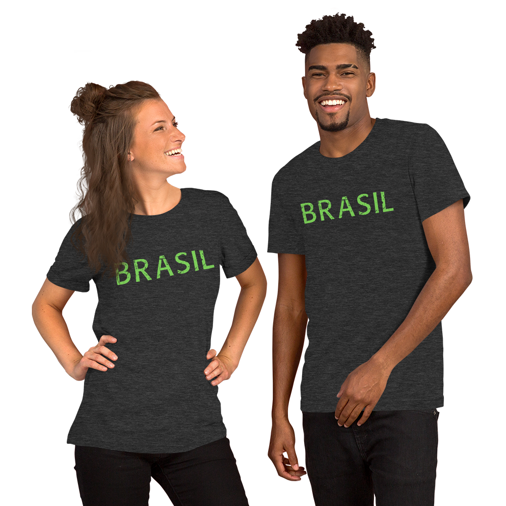 Brasil, Short-Sleeve Men's & Women's T-Shirt