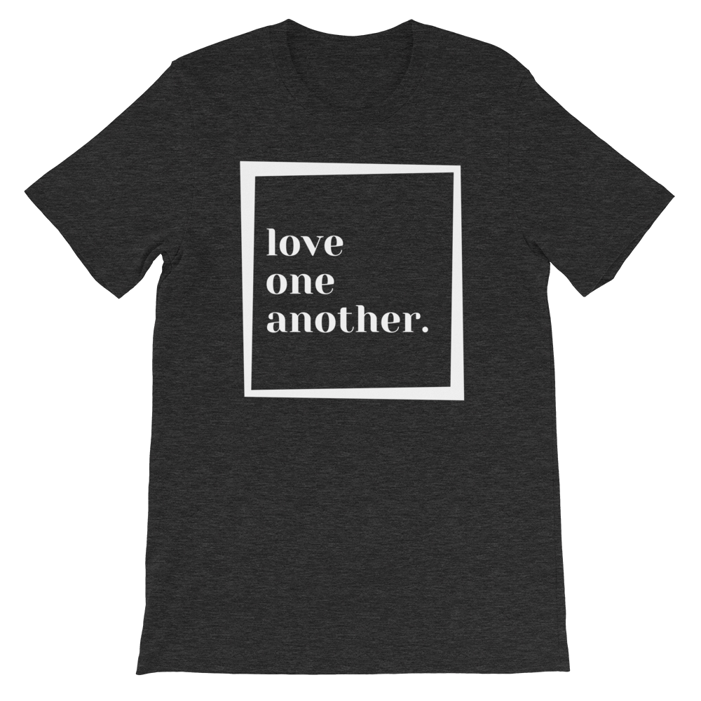 Love One Another, Men's & Women's Short-Sleeve T-Shirt