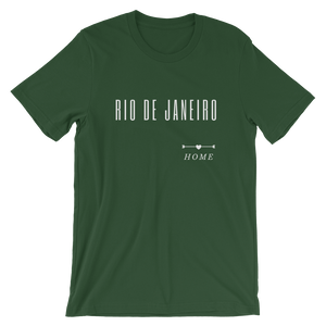Home, Rio de Janeiro, Simple, Men's & Women's Short-Sleeve T-Shirt