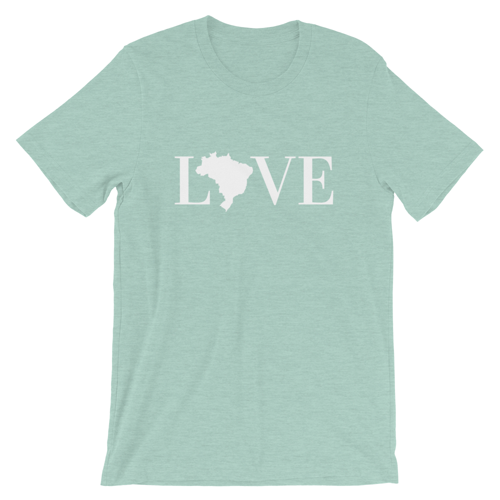 LOVE Brasil, Men's & Women's Short-Sleeve T-Shirt