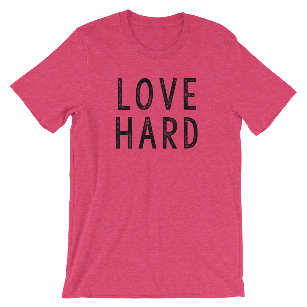 Love Hard, Men's & Women's Short-Sleeve T-Shirt